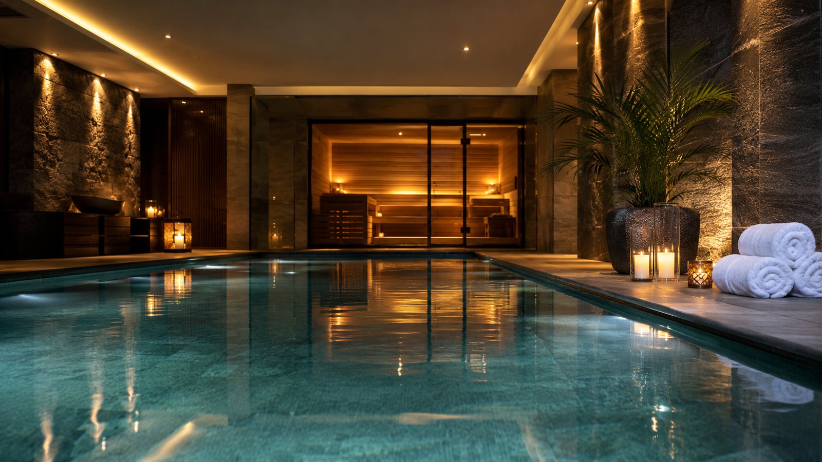 Pár relaxuje ve wellness během víkendového pobytu jako zážitkový dárek